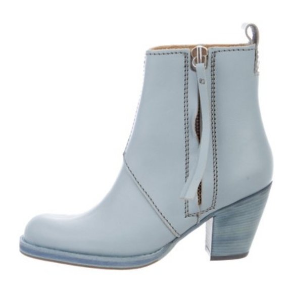 ACNE Pistol Boot - Limited Edition Baby Blue - Picture 1 of 4